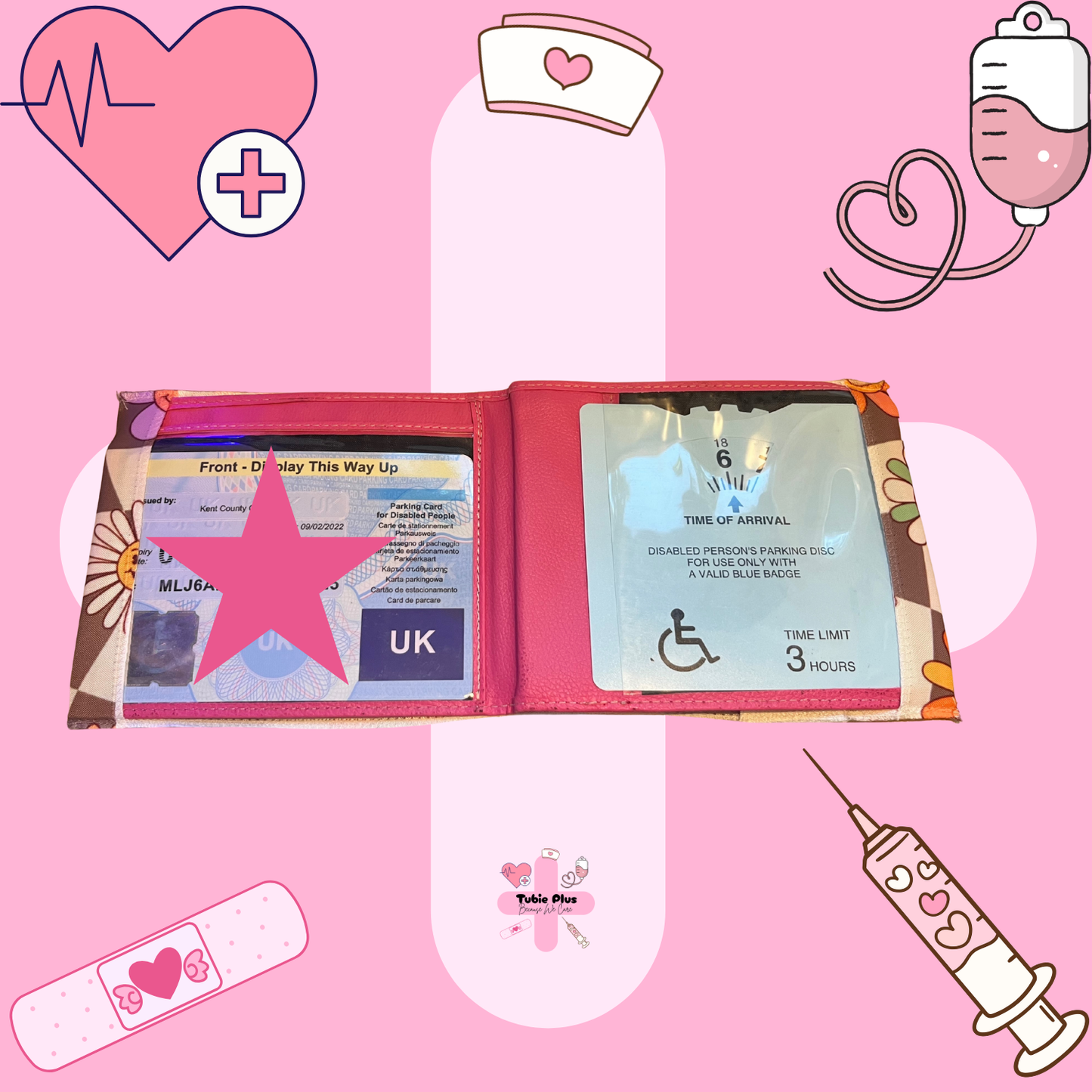 Blue Badge Cover/Sleeve