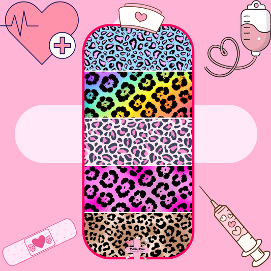 Leopard Print Mix Large Tubie Tape