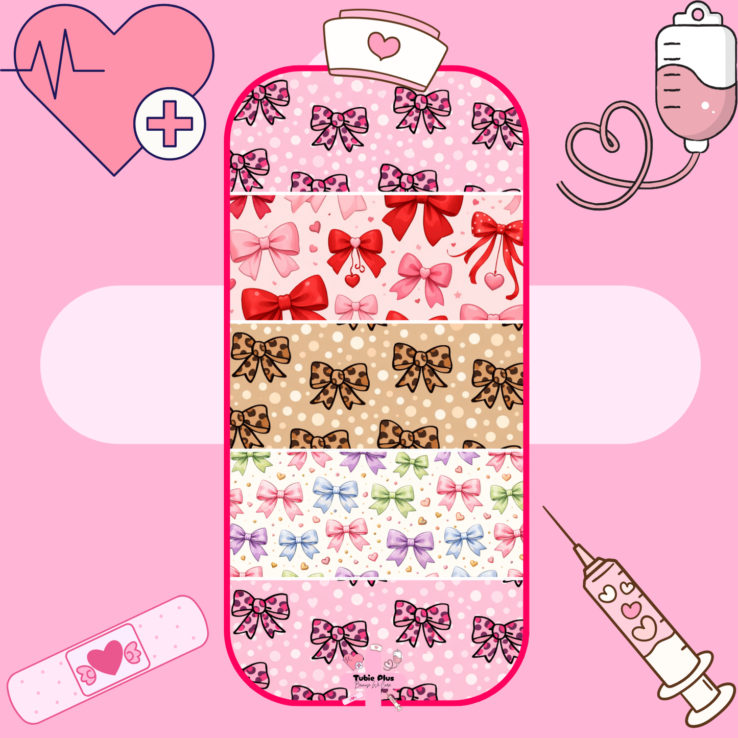 Bow Mix Large Tubie Tape