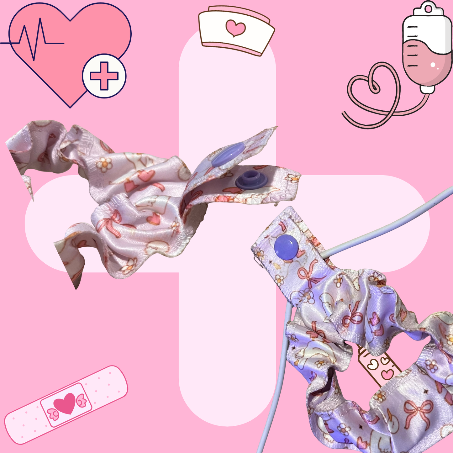 Space Tubie Scrunchie