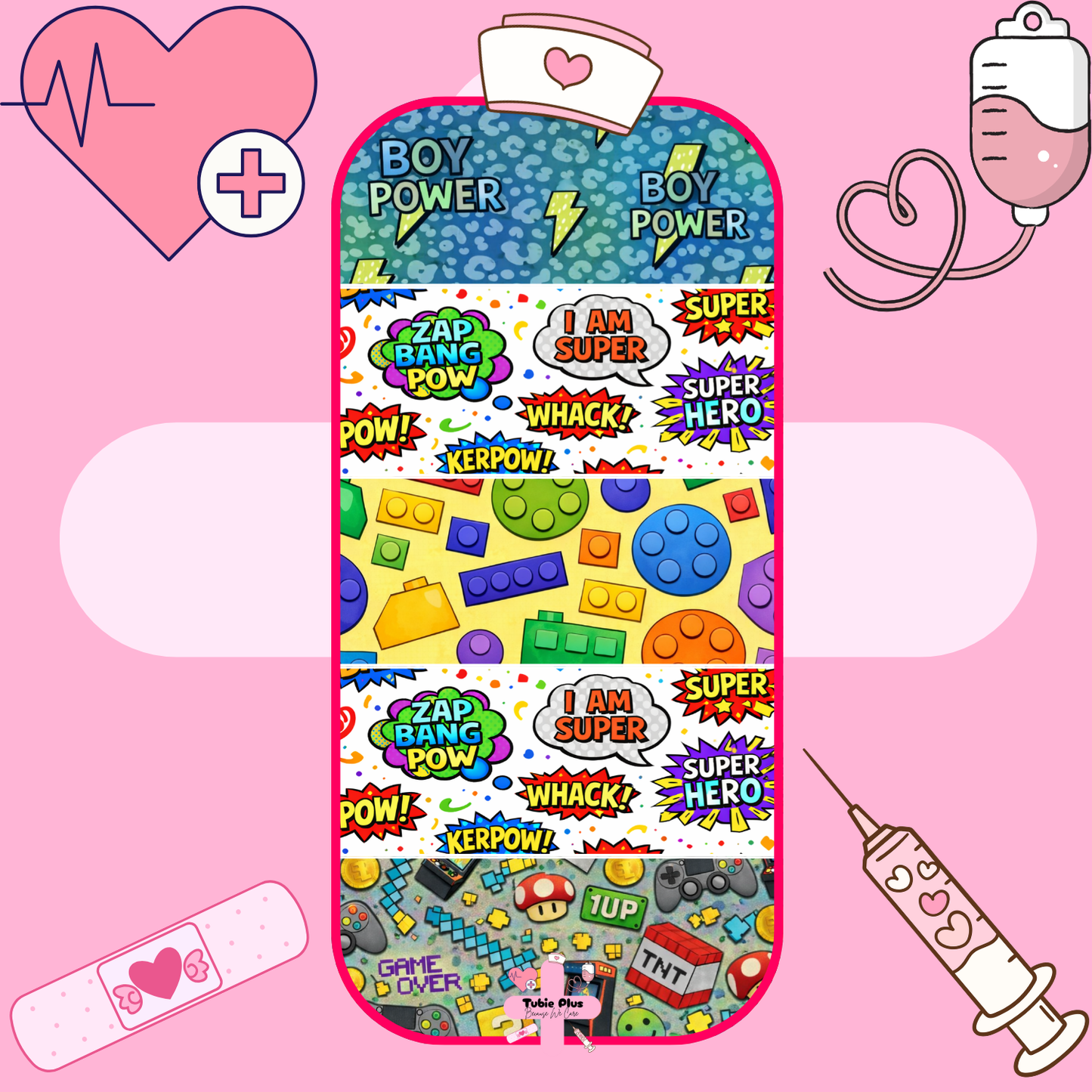 Game Adventure Mix Large Tubie Tape