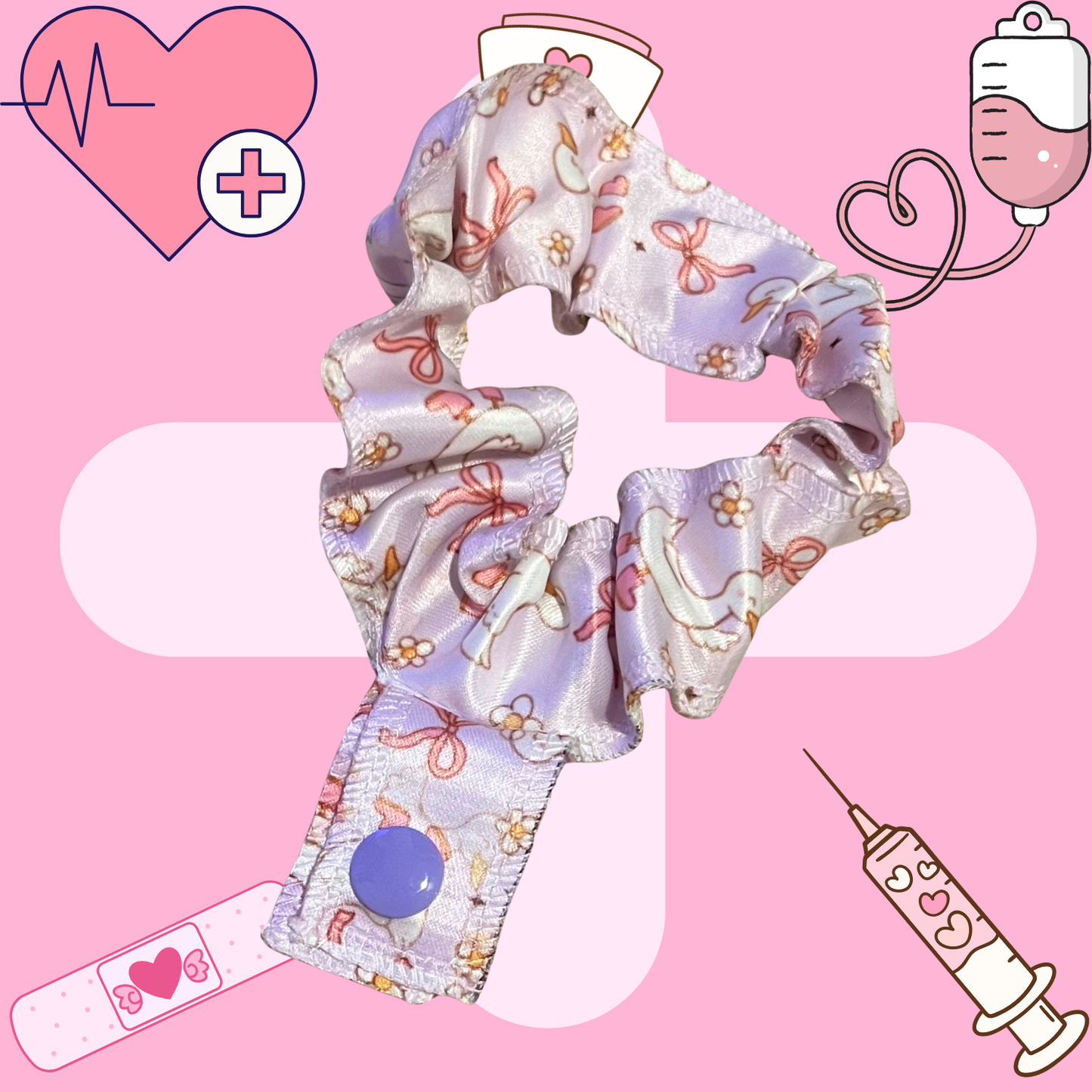 Space Tubie Scrunchie