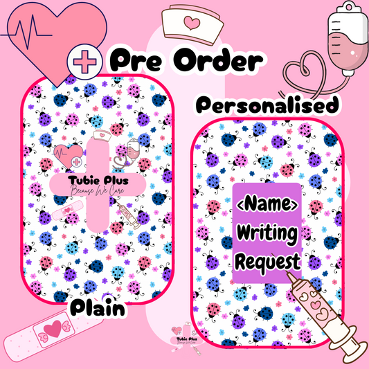 Pink & Purple Lady Bug Notebook