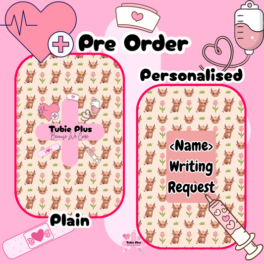 Daisy Highland Cow Notebook