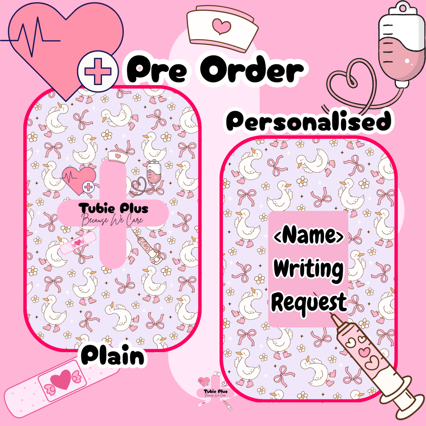 Pink Welly Goose Notebook