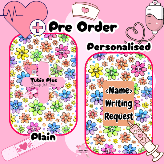 Colourful Spiral Daisy Notebook