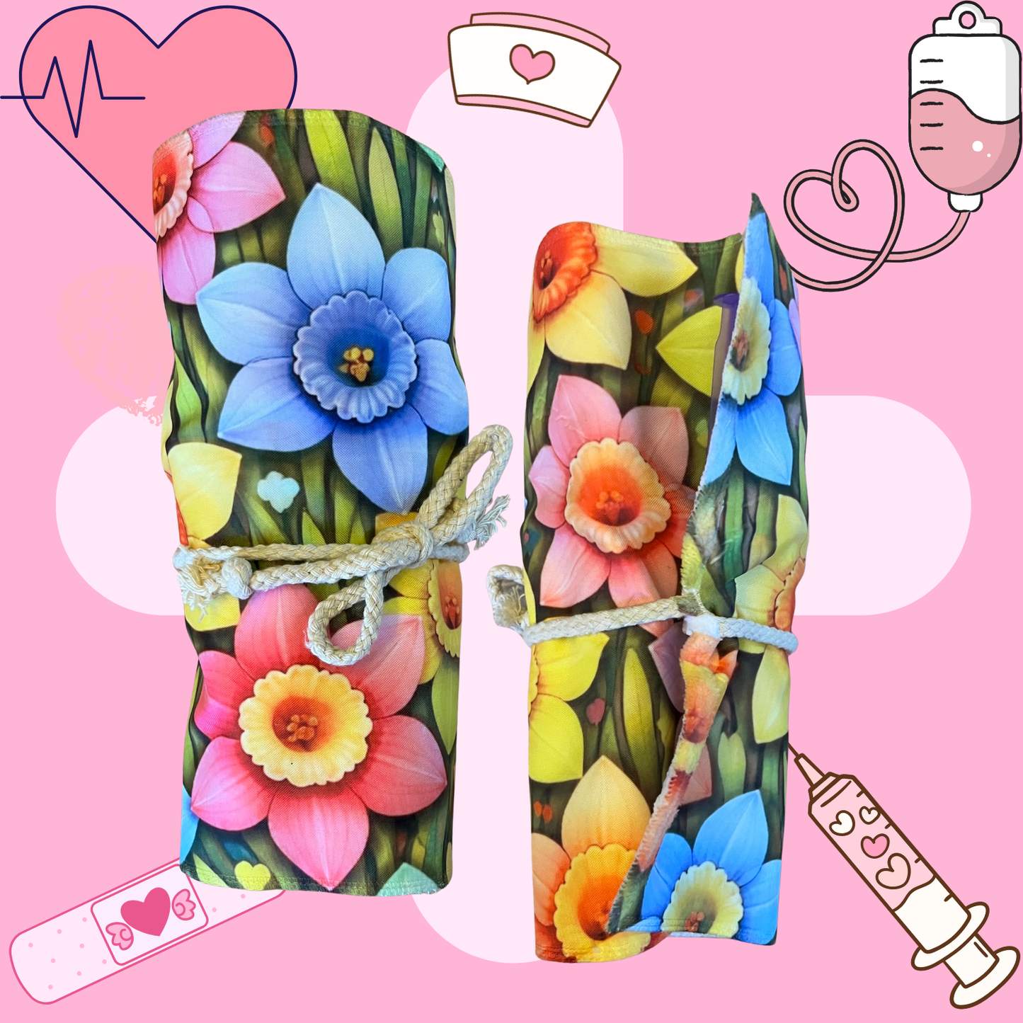 Sloth 2 in 1 Syringe Roll & Med Mat