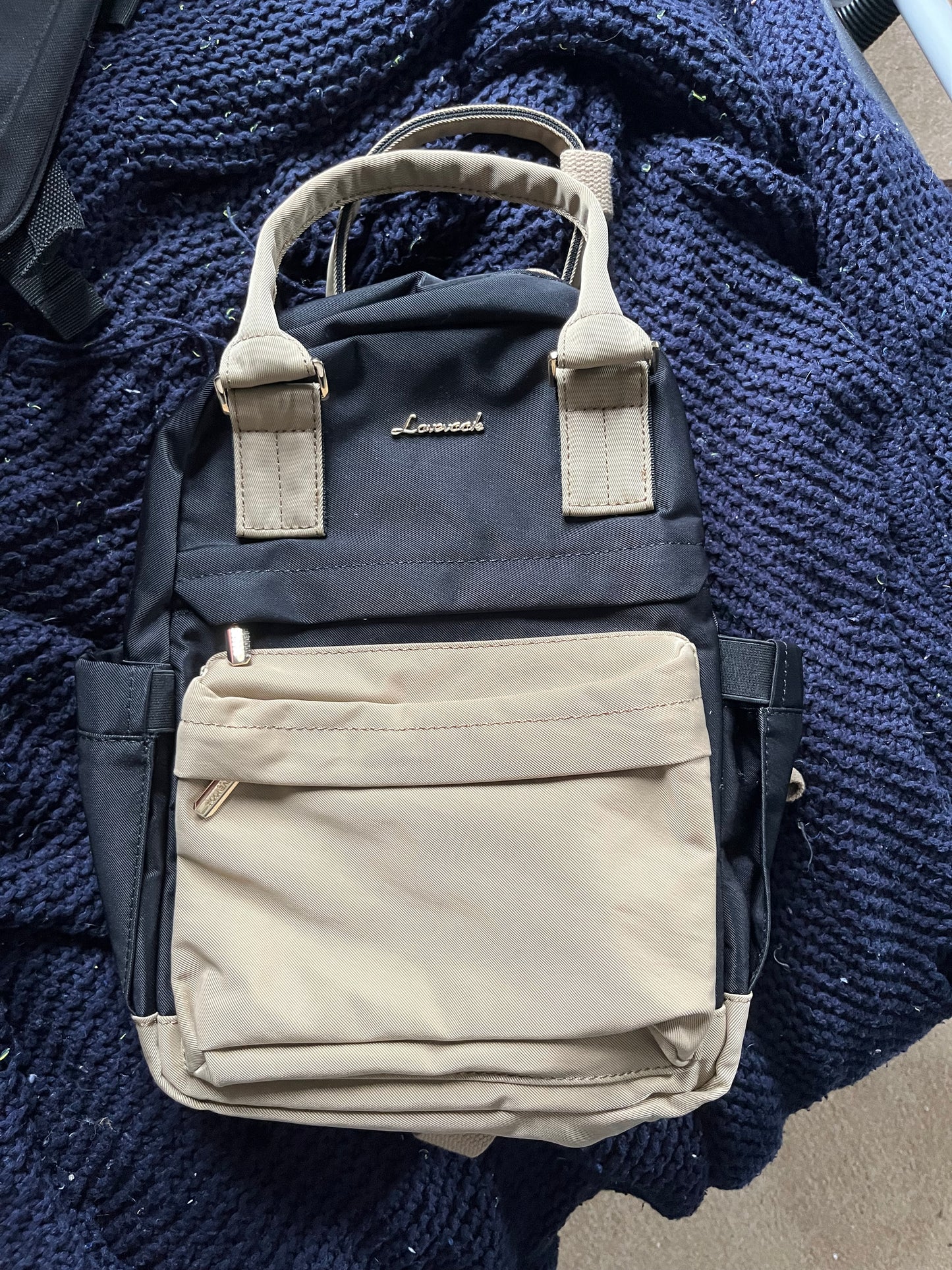 Pre-Made Black 500ml Tube Backpack, Tubie Backpack, Adapted Backpack