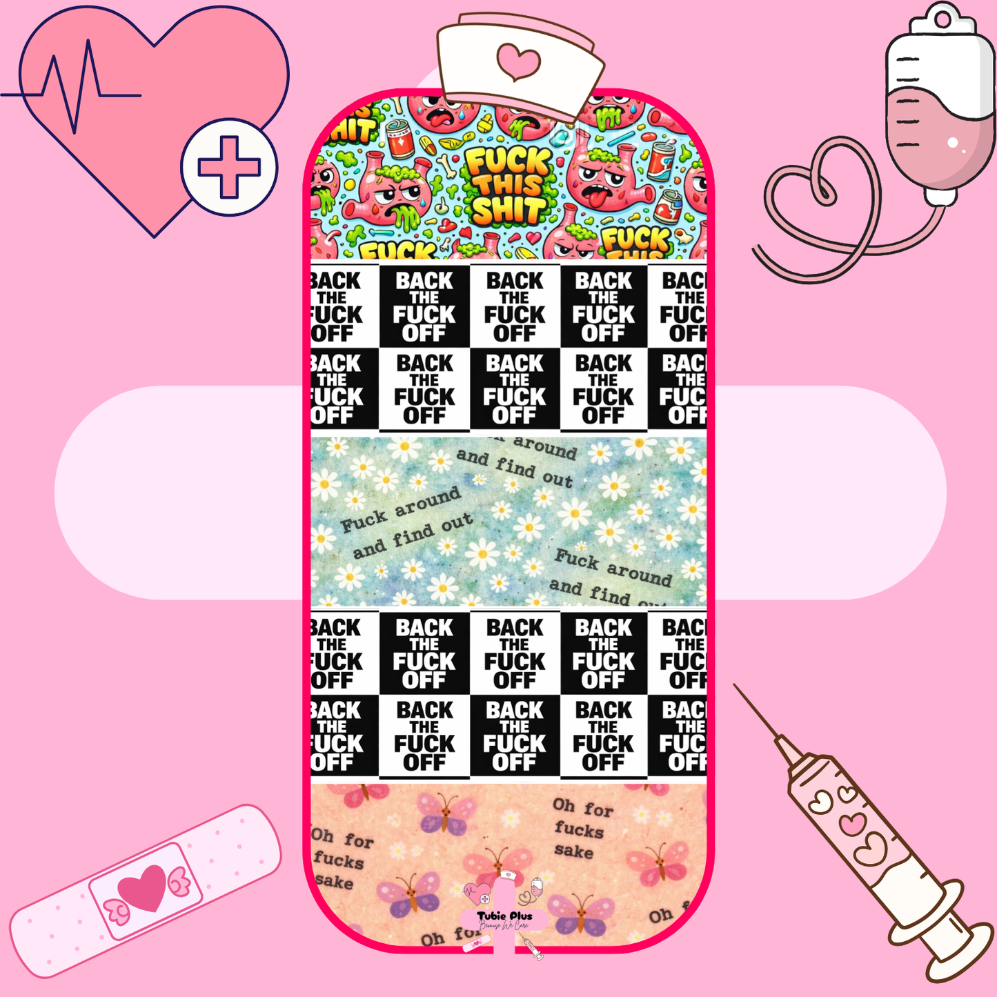 Swearing Mix Large Tubie Tape