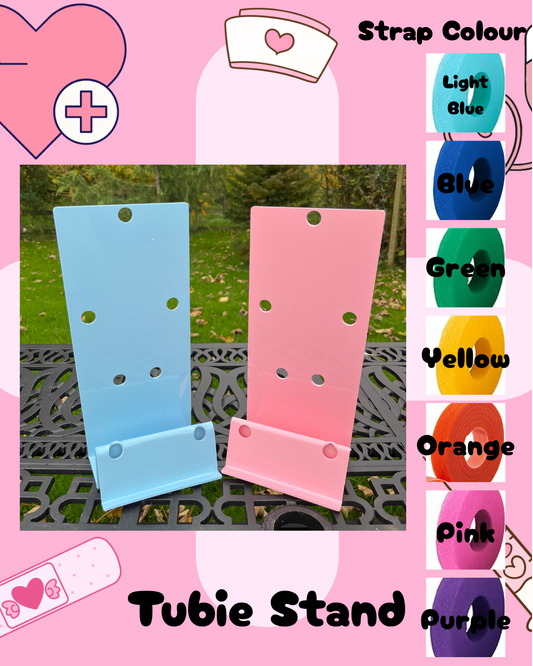 Limited Addition Baby Pink/Blue Single Tubie Stand | 500ml | 1L