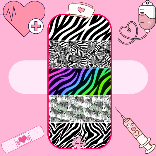 Zebra Print Mix Large Tubie Tape