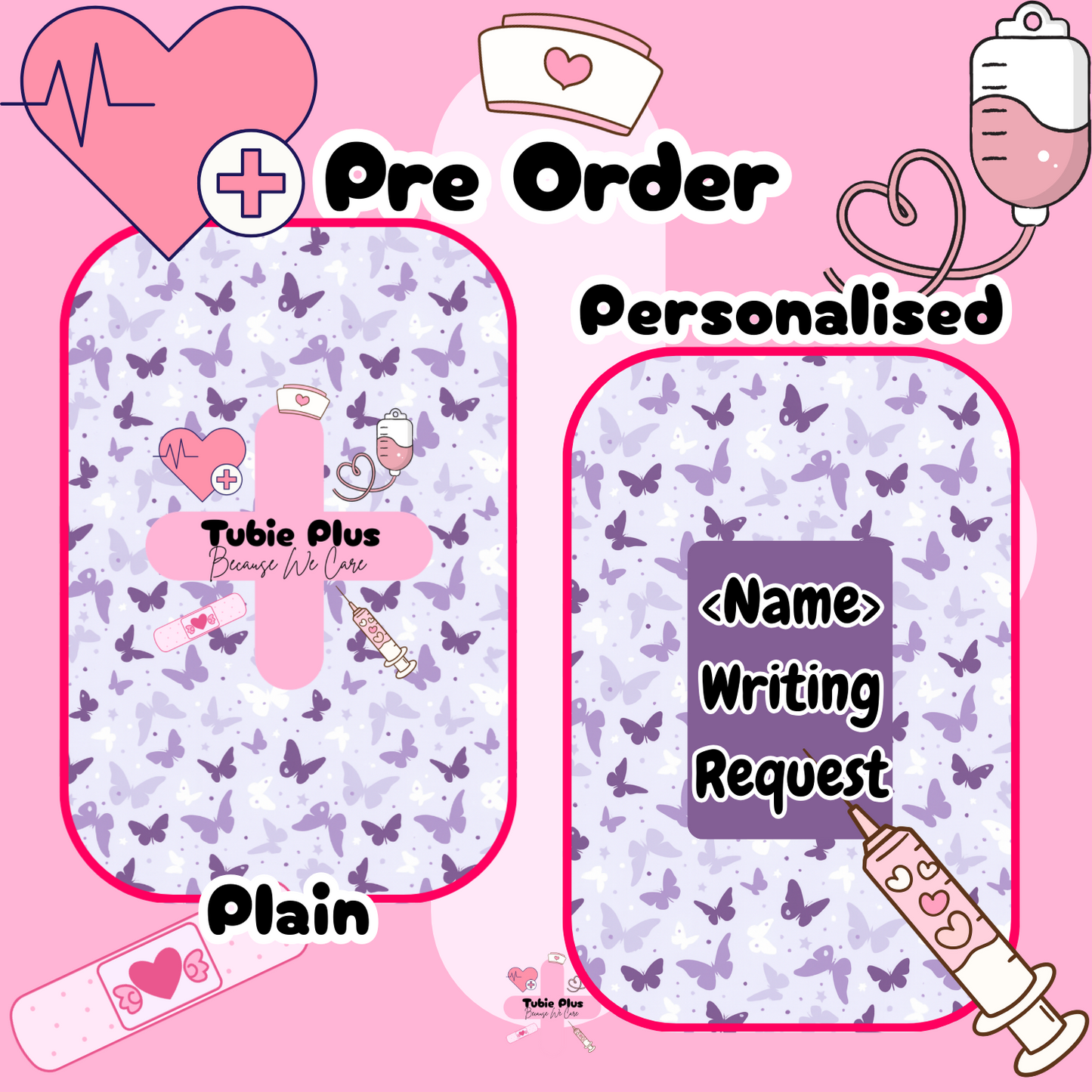 Lilac Butterfly Notebook