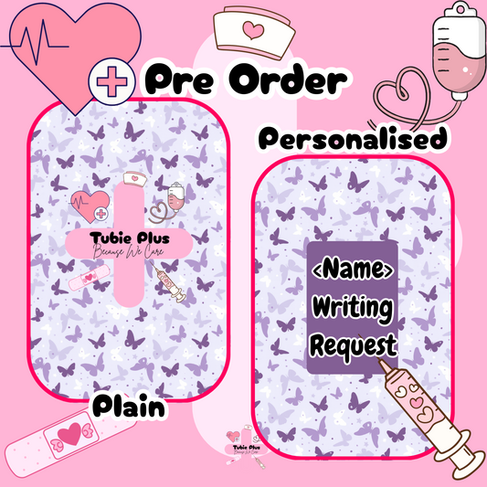 Lilac Butterfly Notebook