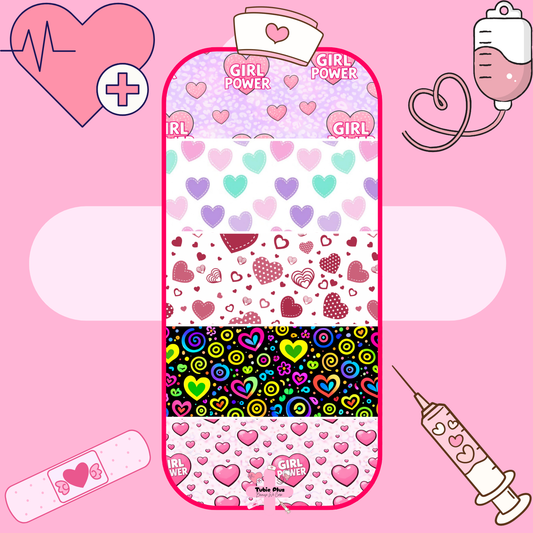 Heart Mix Large Tubie Tape