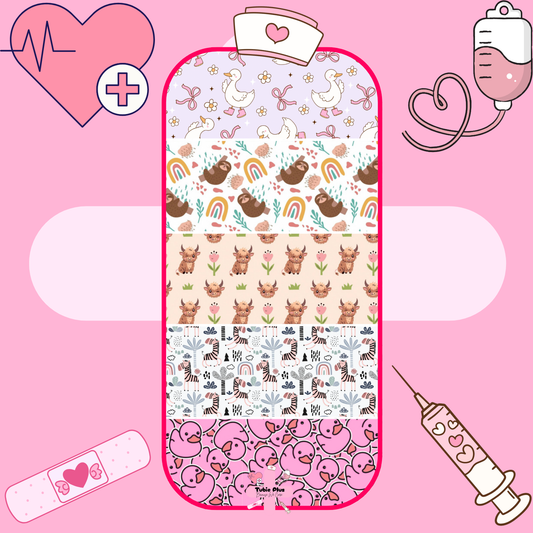 Cute Animal Mix Large Tubie Tape