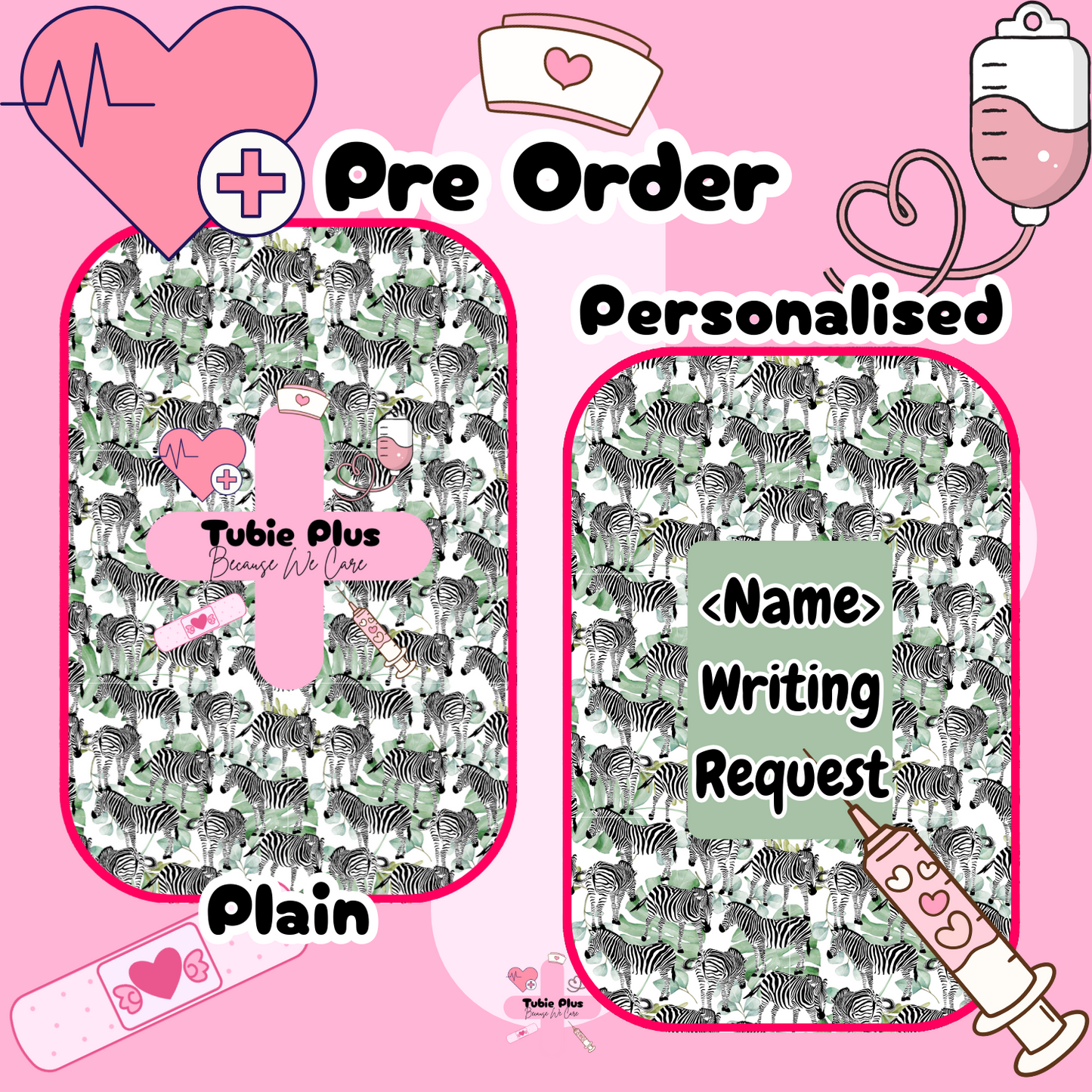 Zebra Jungle Print Notebook