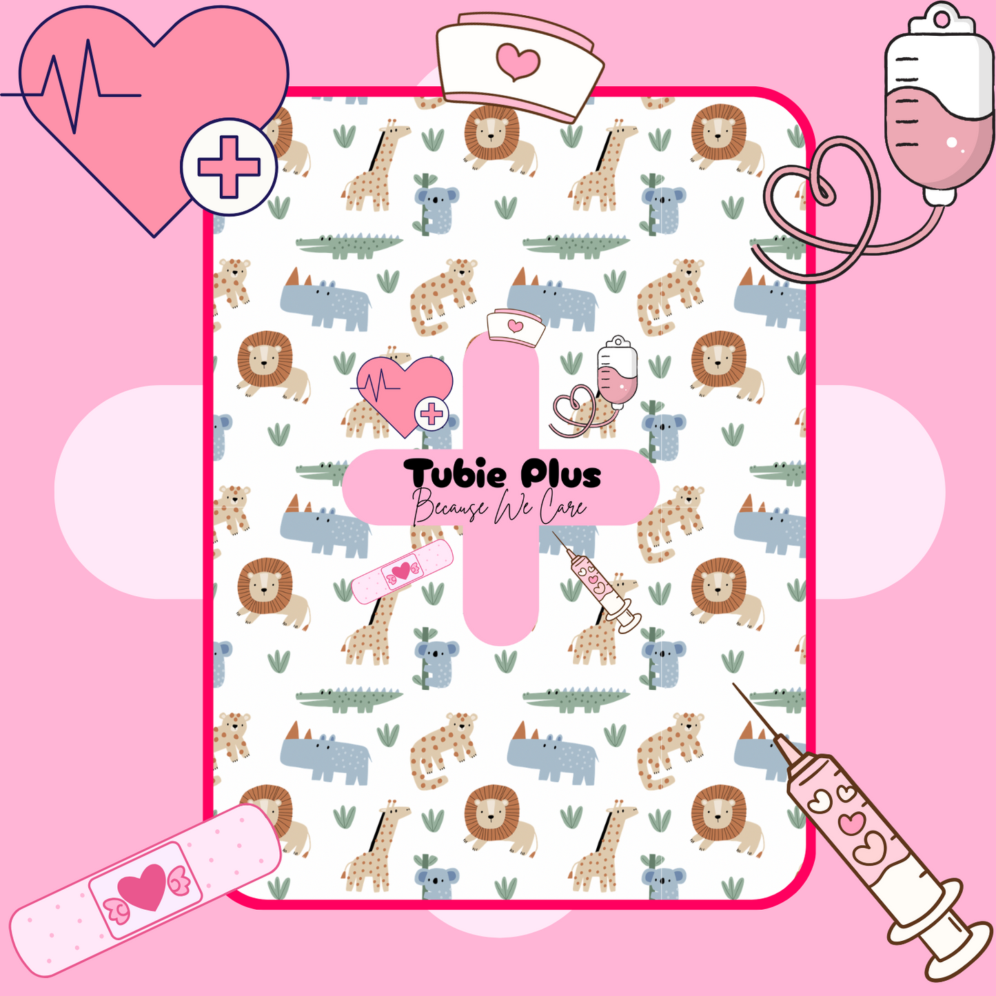 Animal 2 in 1 Syringe Roll & Med Mat