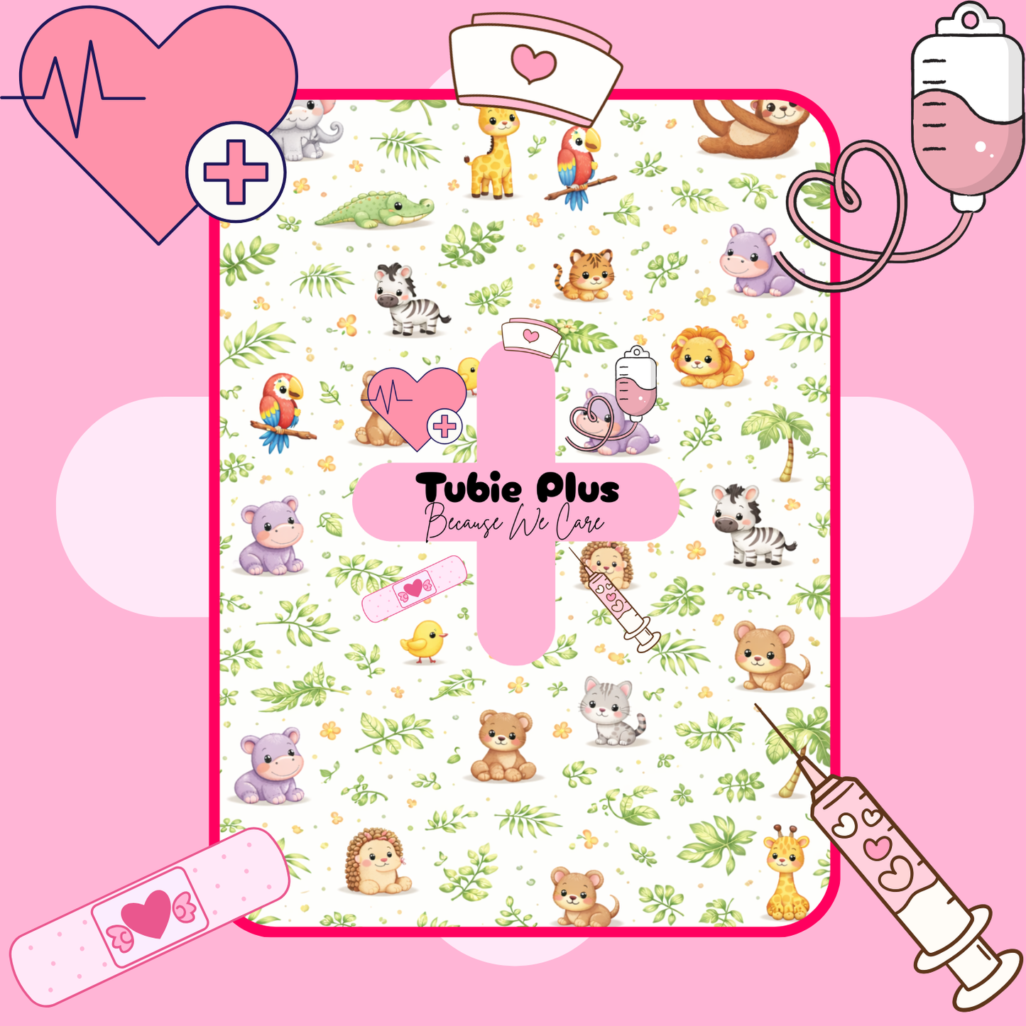 Baby Animal 2 in 1 Syringe Roll & Med Mat