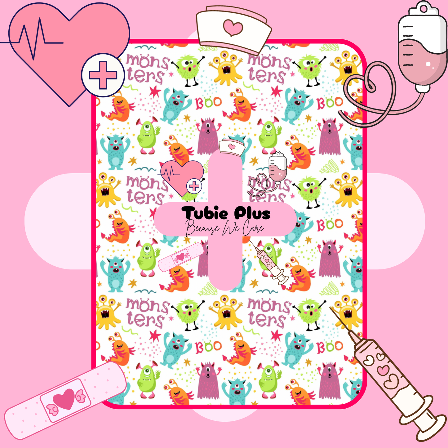 Boo Monster Tubie Scrunchie