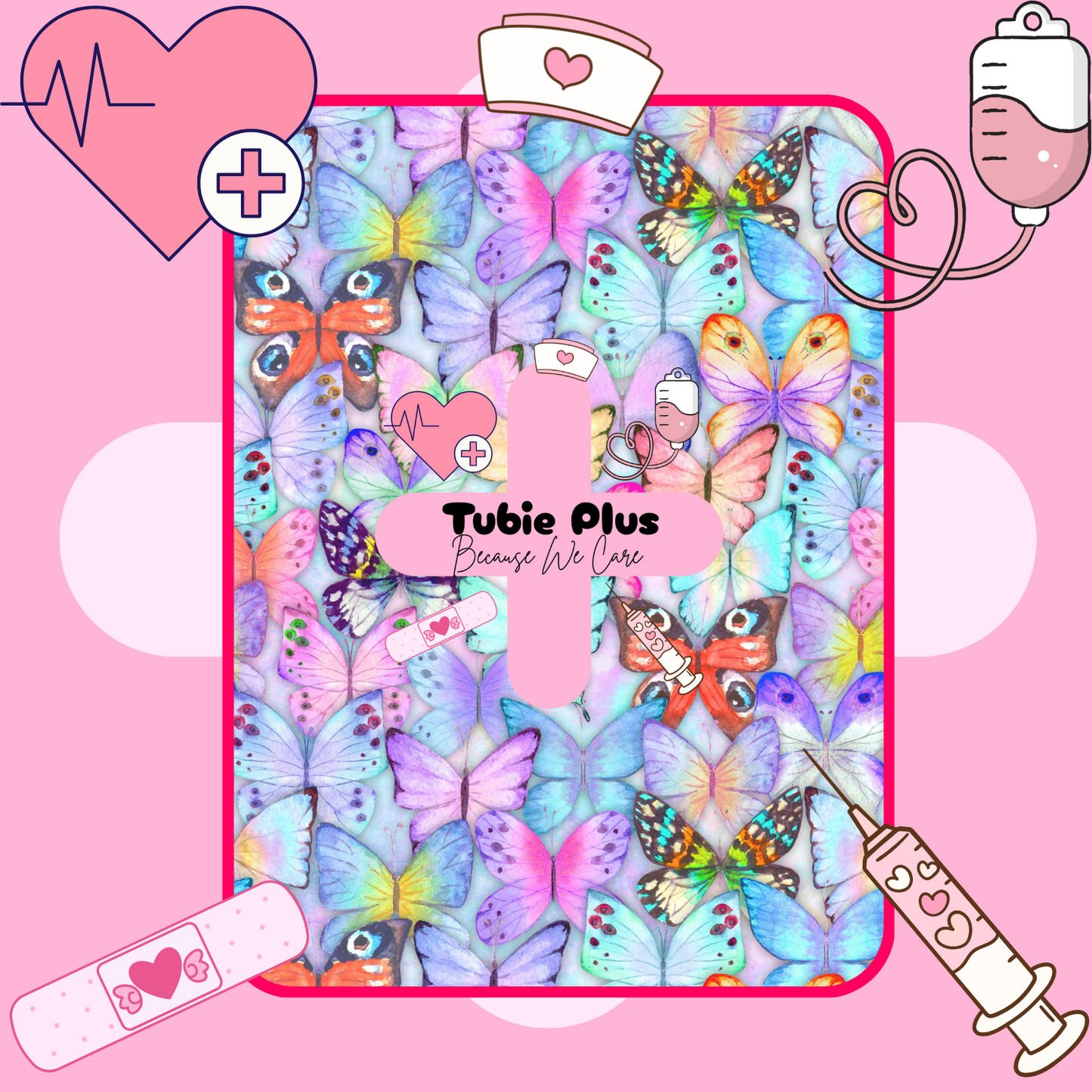 Butterfly 2 in 1 Syringe Roll & Med Mat