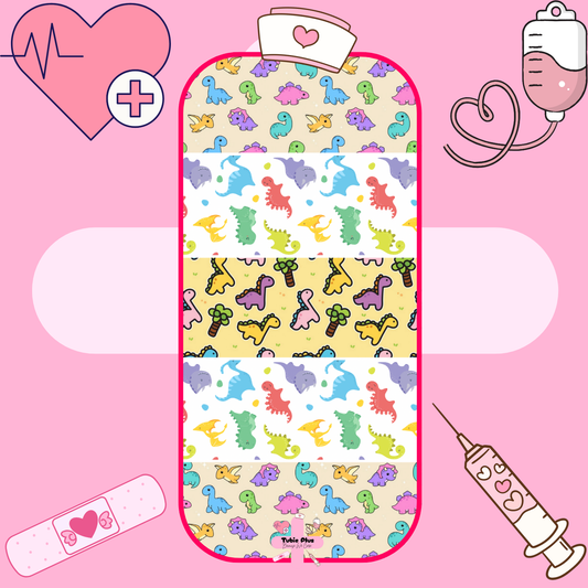 Dinosaur Mix Large Tubie Tape