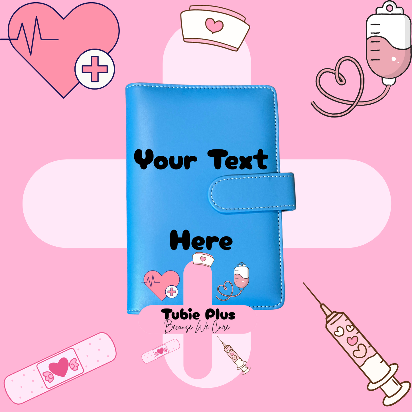 A5 Personalised Tubie Album, Tubie Accessories Organiser