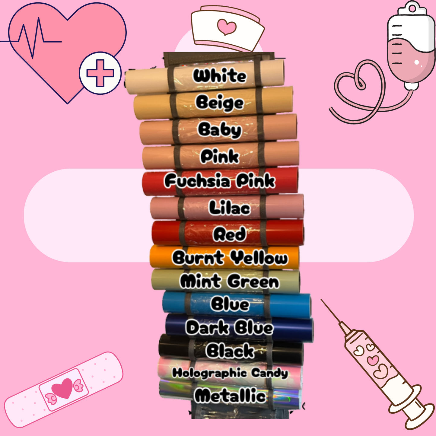 A6/A5 Clear Personalised Tubie Album, Tubie Accessories Organiser