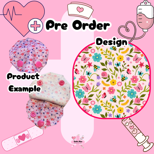 Butterfly Spring Covered Tubie Pad