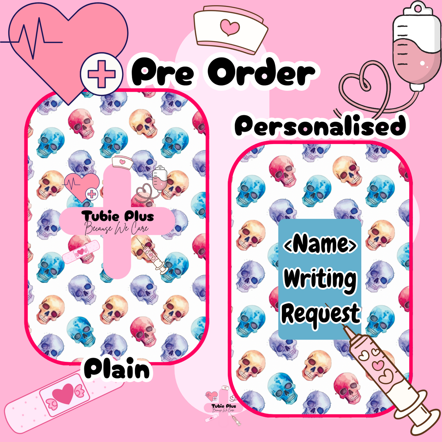 Colourful Skulls Notebook