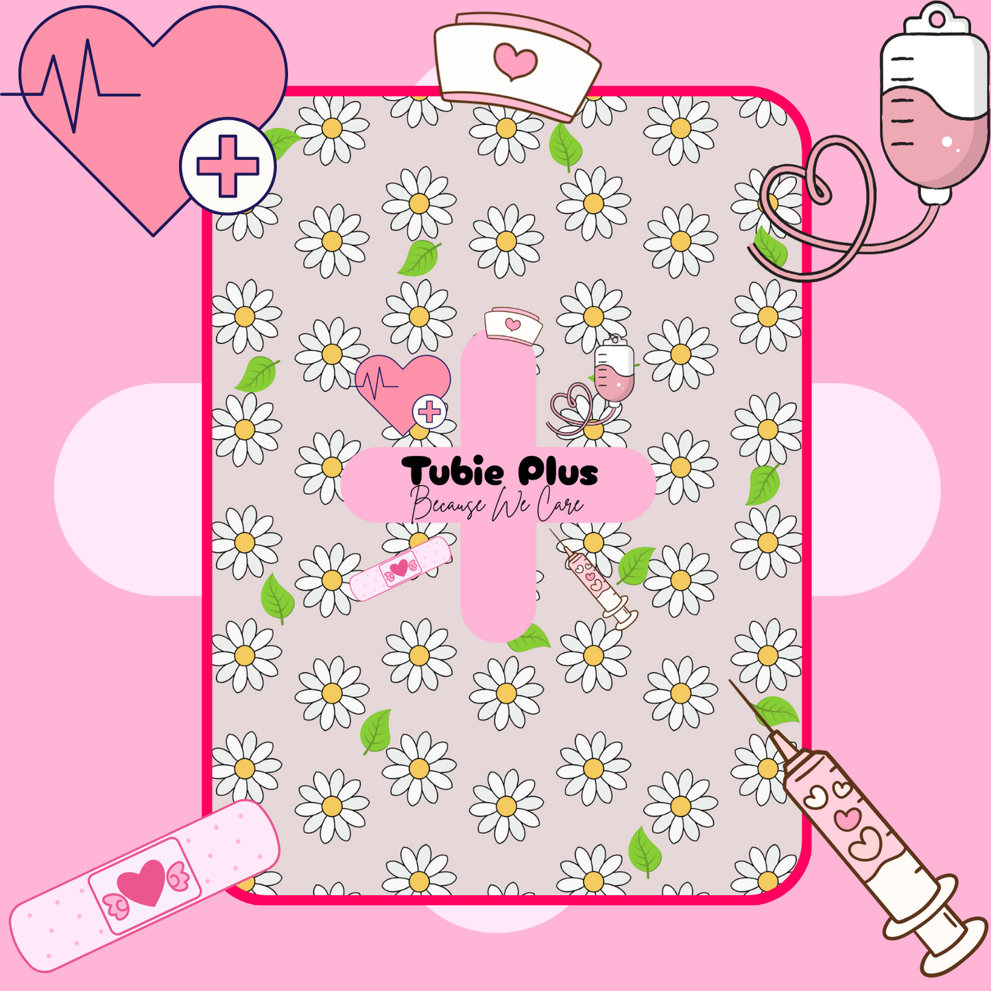 Daisy Tubie Scrunchie