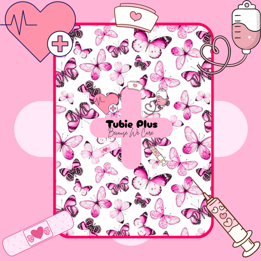 Boho Pink Butterflies Tubie Products