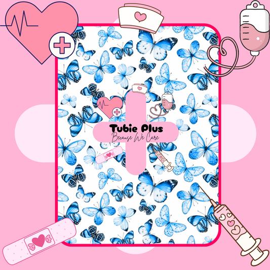 Boho Blue Butterflies Tubie Products