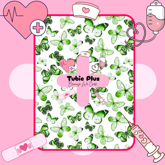 Boho Green Butterflies Tubie Products