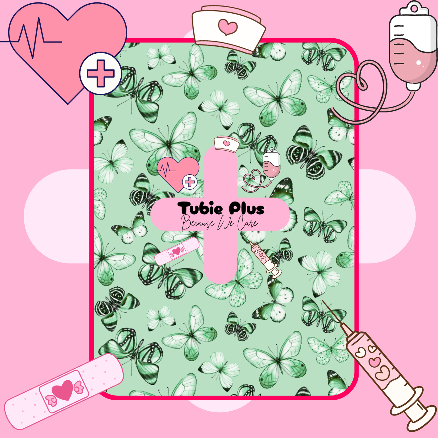 Boho Butterflies Green Tubie Products