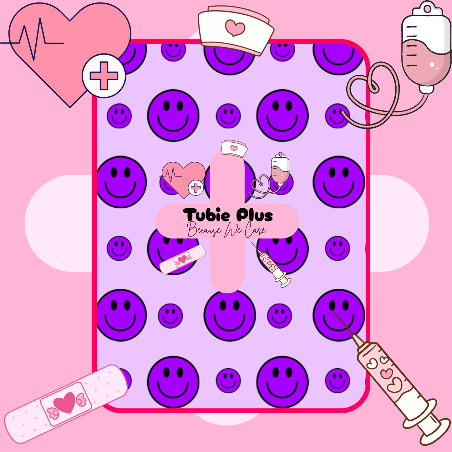 Purple Smiley Tubie Products