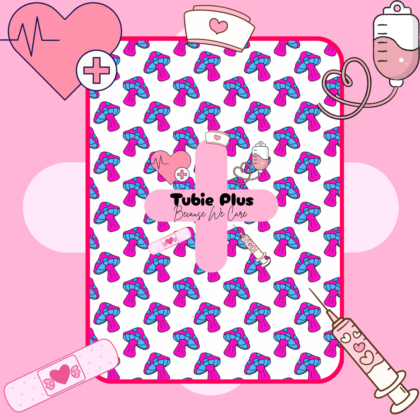 Pink Mushroom Tubie Products