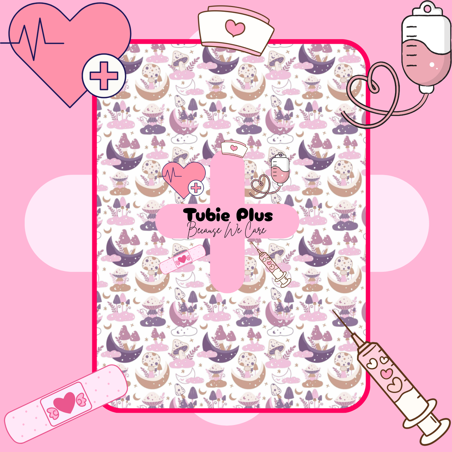 Pastel Moon Mushroom Tubie Products