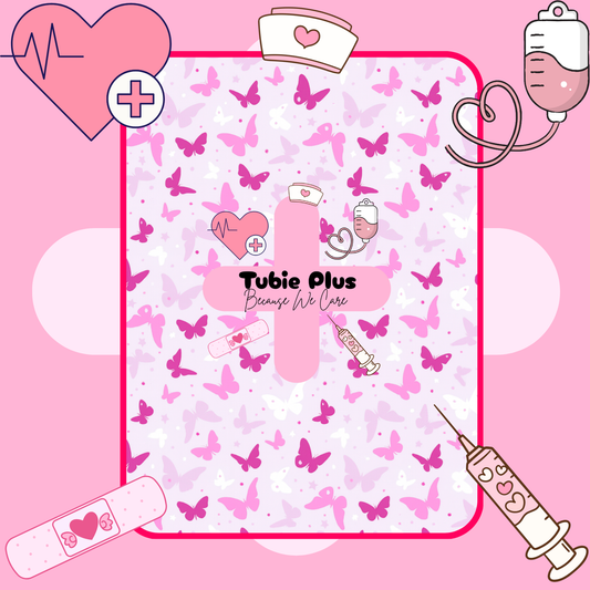Pink Butterflies Tubie Products