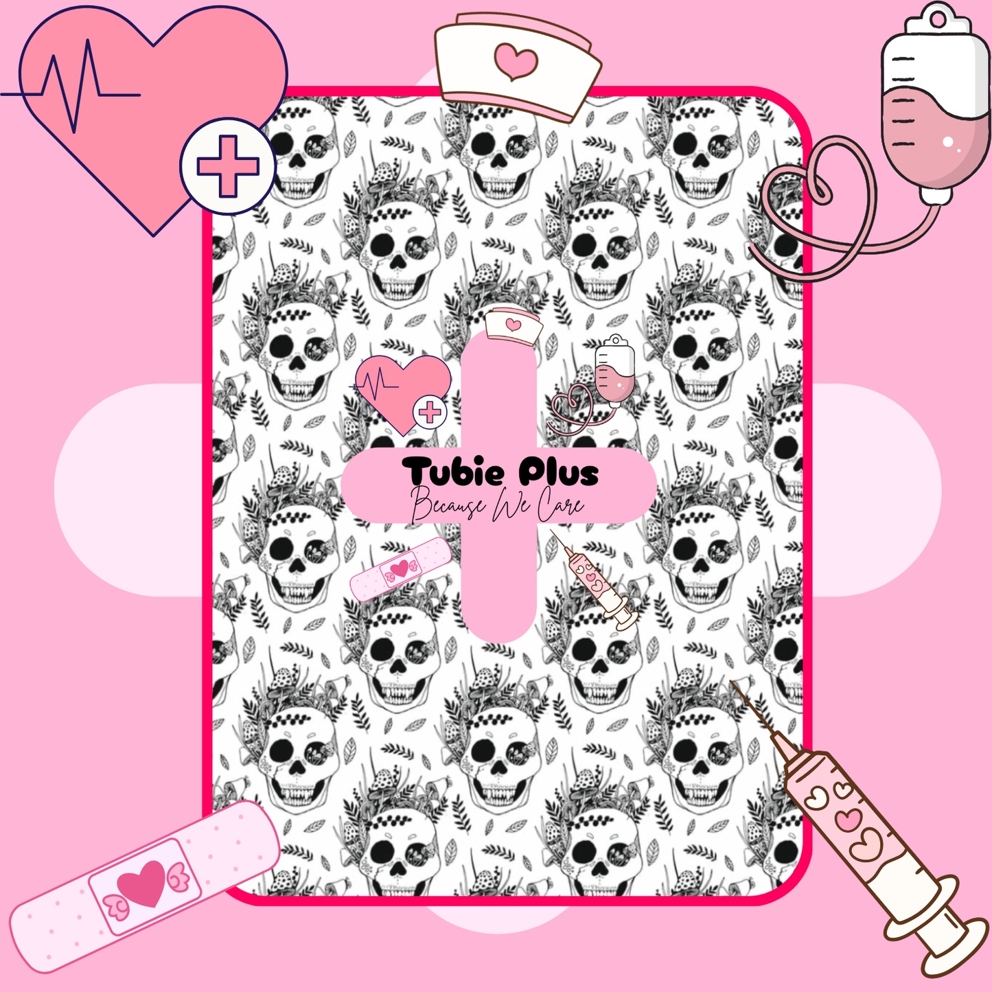 Skull Floral Crown Tubie Products