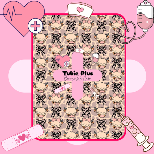 Highland Cow Bow Notepad