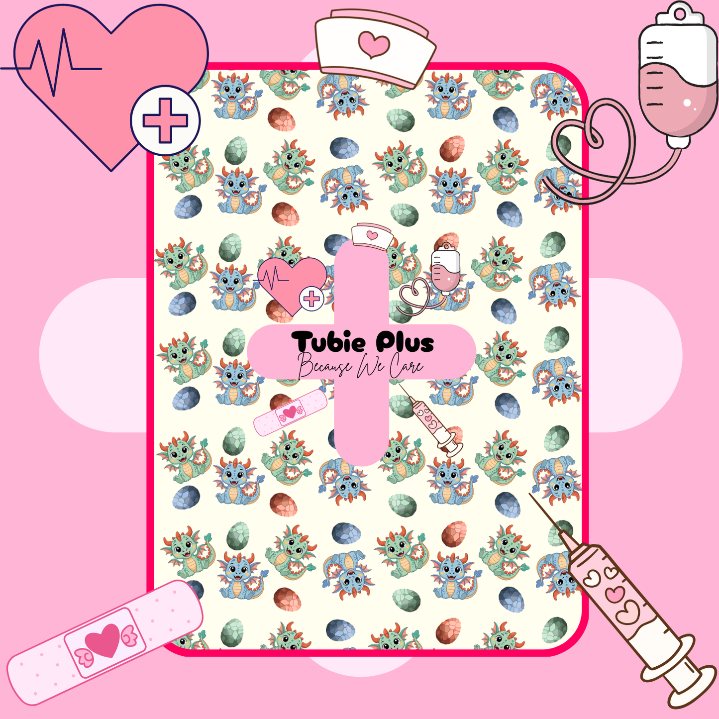 Dragon Tubie Scrunchie