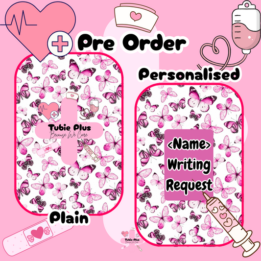 Pink Boho Butterfly Notebook