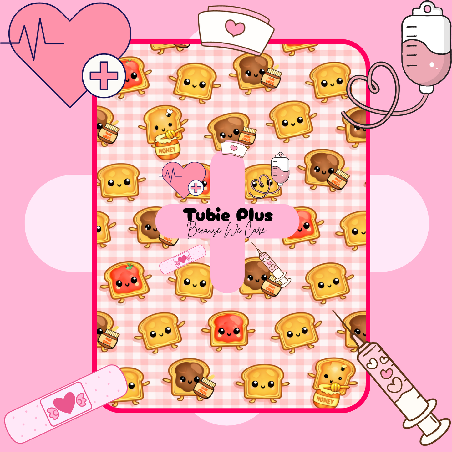 Toast Selection Tubie Scrunchie