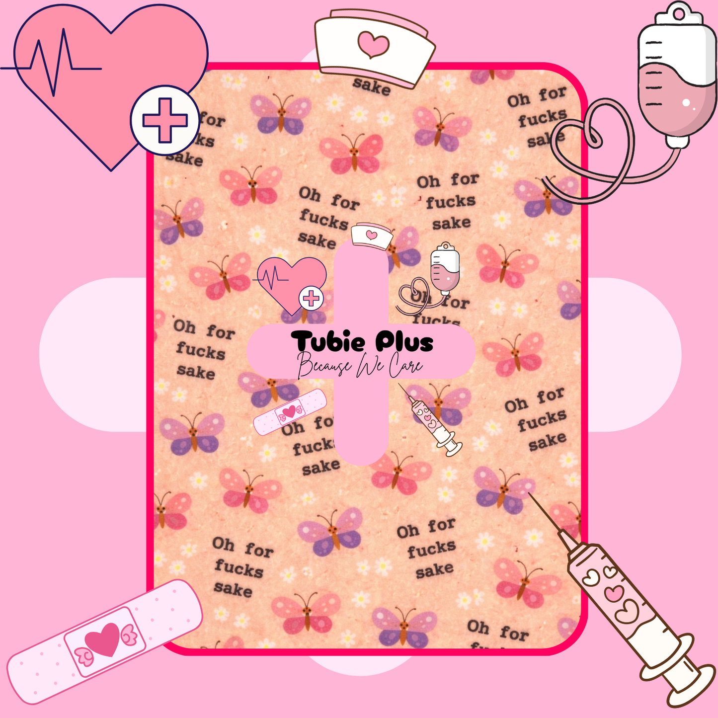 Ow For F&@k Sake Tubie Scrunchie