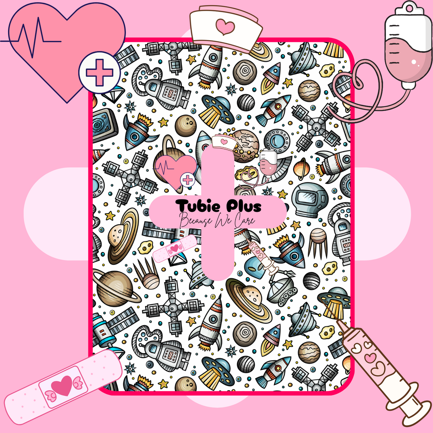 Space Tubie Scrunchie