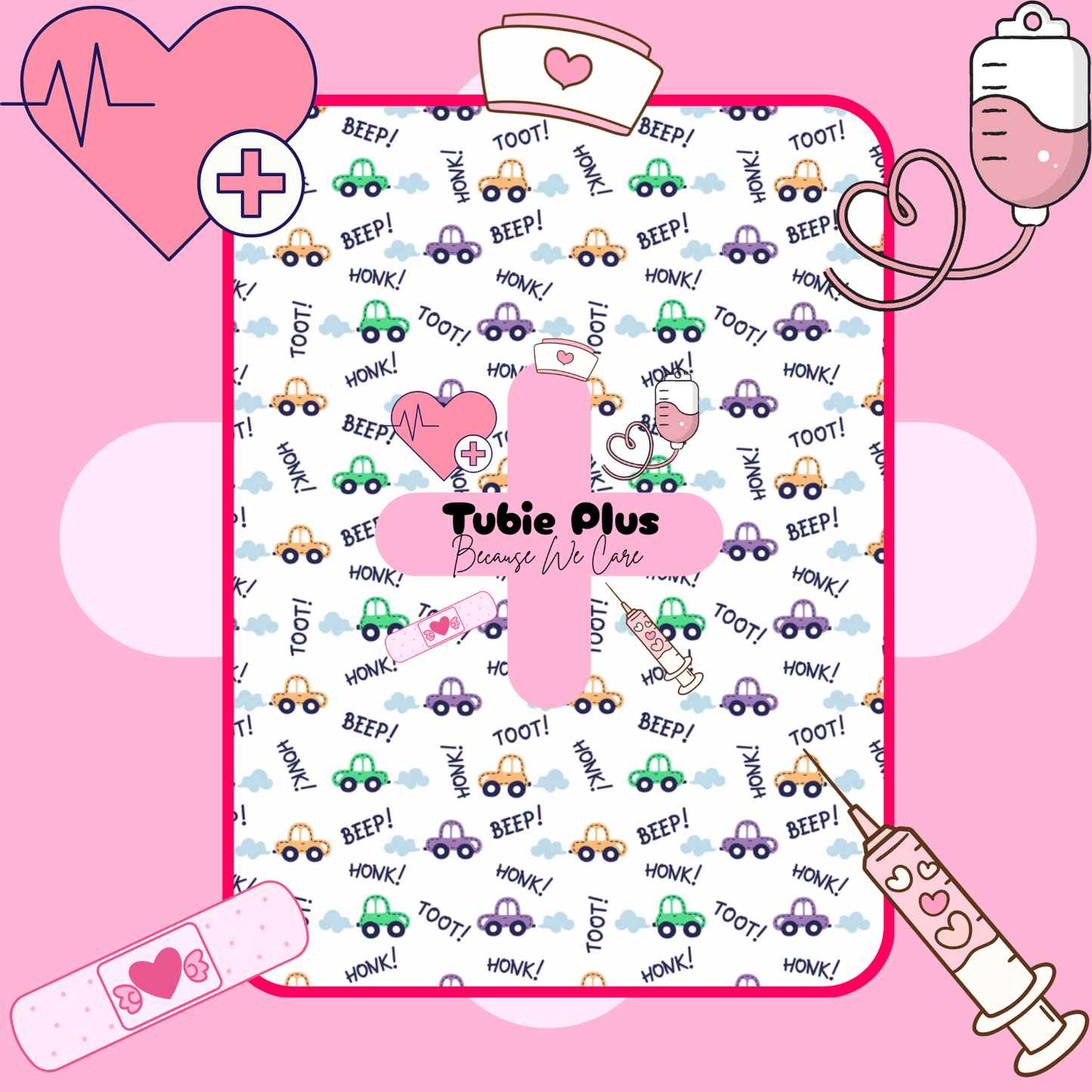 Toot Car Tubie Scrunchie