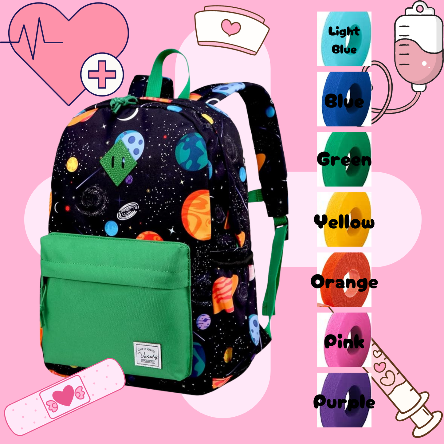 Space Tube Backpack, Tubie Backpack, Adapted Backpack