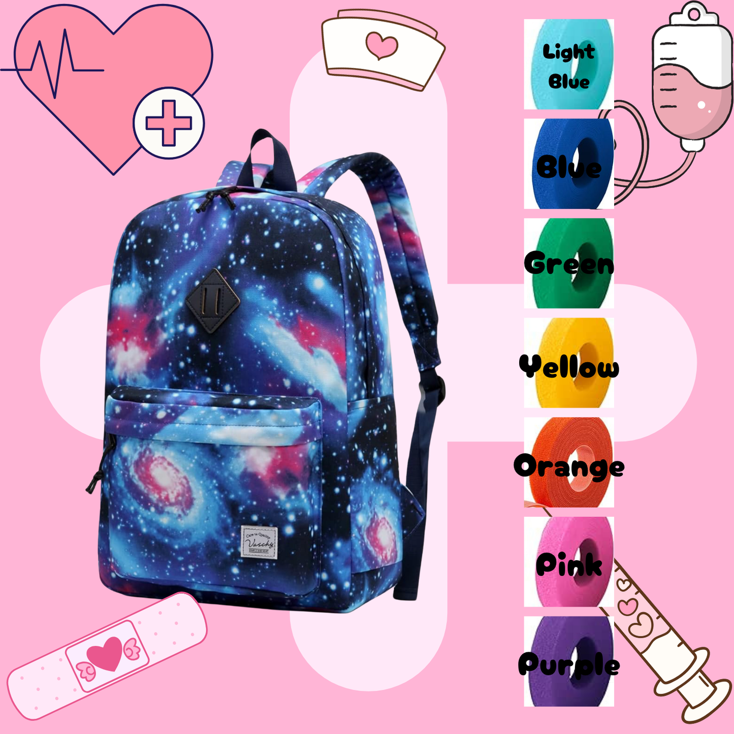 Galaxy Tube Backpack, Tubie Backpack, Adapted Backpack