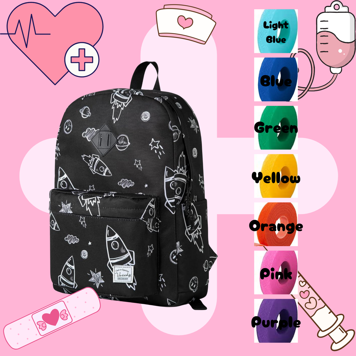 Space Tube Backpack, Tubie Backpack, Adapted Backpack