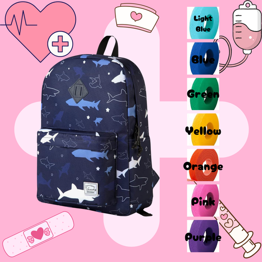 Shark Tube Backpack, Tubie Backpack, Adapted Backpack